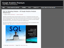 Tablet Screenshot of gapremium.com